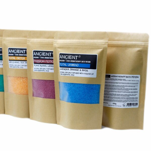 Aromatherapy Bath Potion in Kraft Bag 350g - Colds & Flu - Image 3