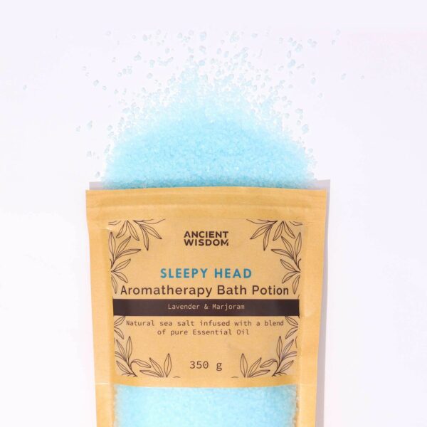 Aromatherapy Bath Potion in Kraft Bag 350g - Sleepy Head - Image 6
