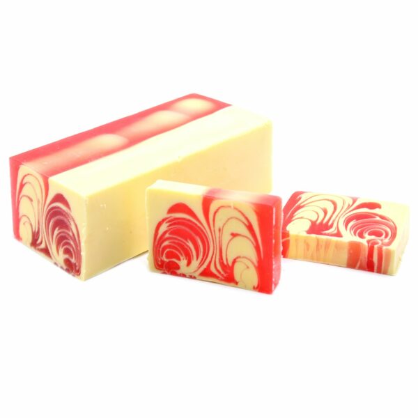 Handcrafted Soap Loaf  1.2kg  - Strawberry - Image 3