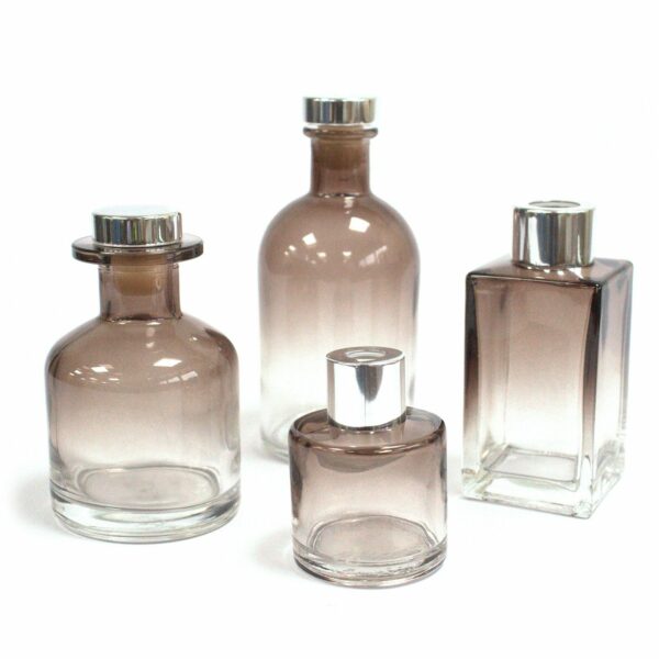 100 ml Square Long Reed Diffuser Bottlle - Charcoal - Image 2