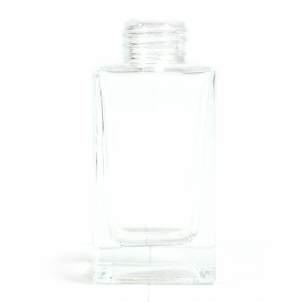 100 ml Square Long Reed Diffuser Bottlle - Clear