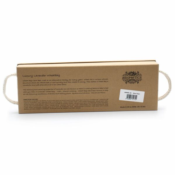 Luxury Lavender  Wheat Bag in Gift Box  - Blue Viper - Image 5