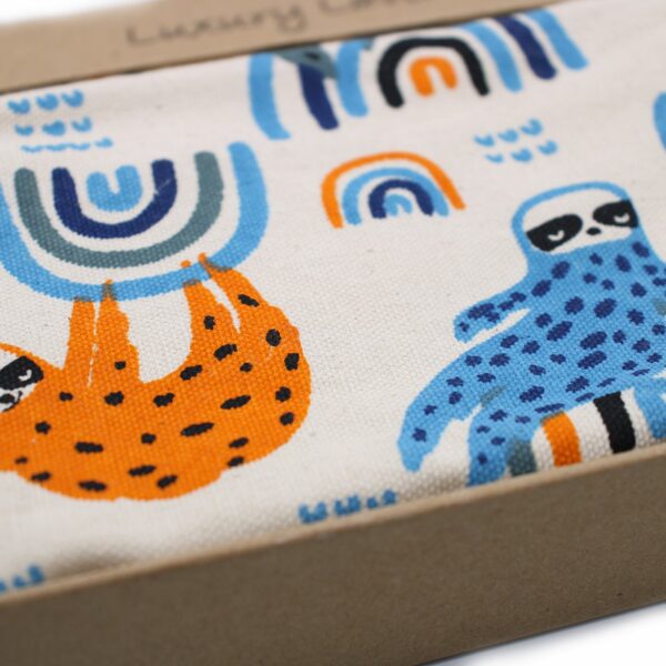 Luxury Lavender  Wheat Bag in Gift Box  - Lazy Sloth - Image 4