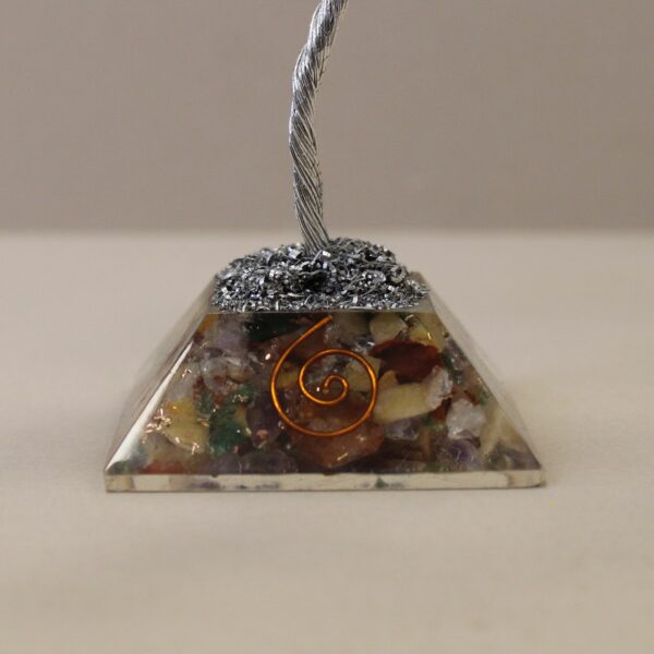 Gemstone Tree with Organite Base - 80 Stone - Multi - Image 2