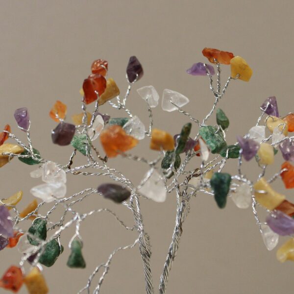 Gemstone Tree with Organite Base - 80 Stone - Multi - Image 3