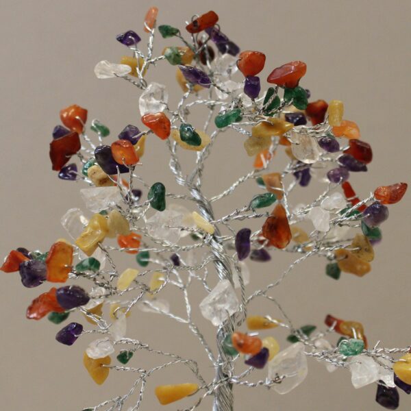 Gemstone Tree with Organite Base - 160 Stone - Multi - Image 2