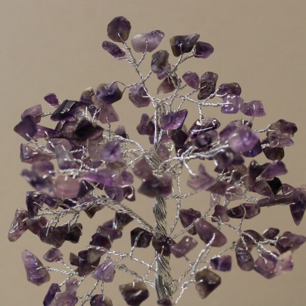 Gemstone Tree with Organite Base - 160 Stone - Amethyst - Image 2