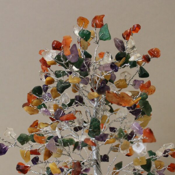 Gemstone Tree with Organite Base - 320 Stone - Multi - Image 2