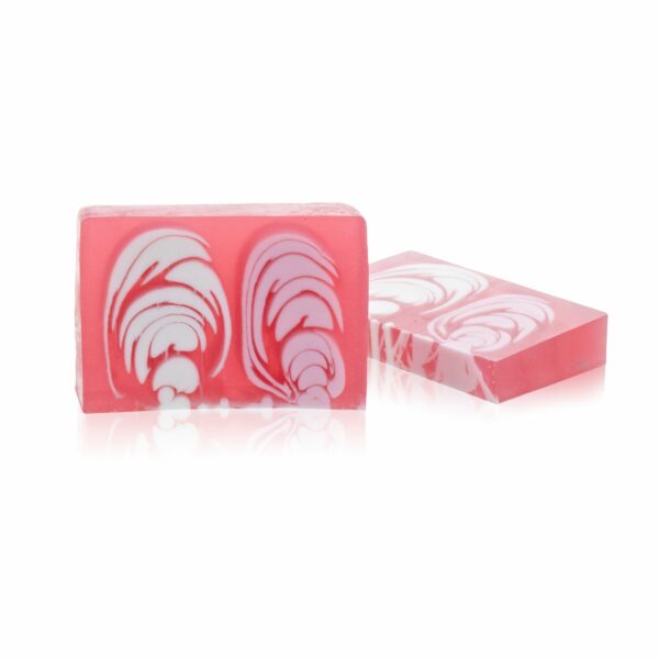 Handcrafted Soap Slice  100g  - Rose - Image 3