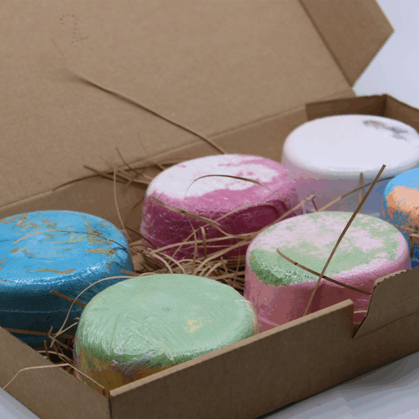 Set of 6 Mega Floral Fizzes - Mix 2