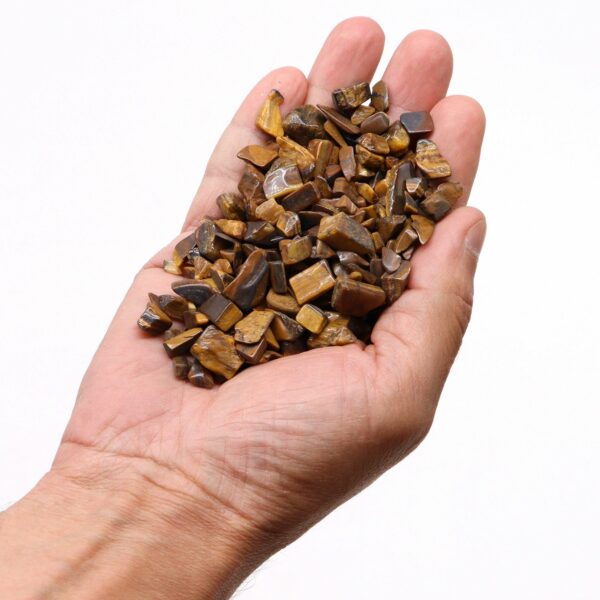 Tiger Eye Gemstone Chips Bulk - 1KG - Image 7