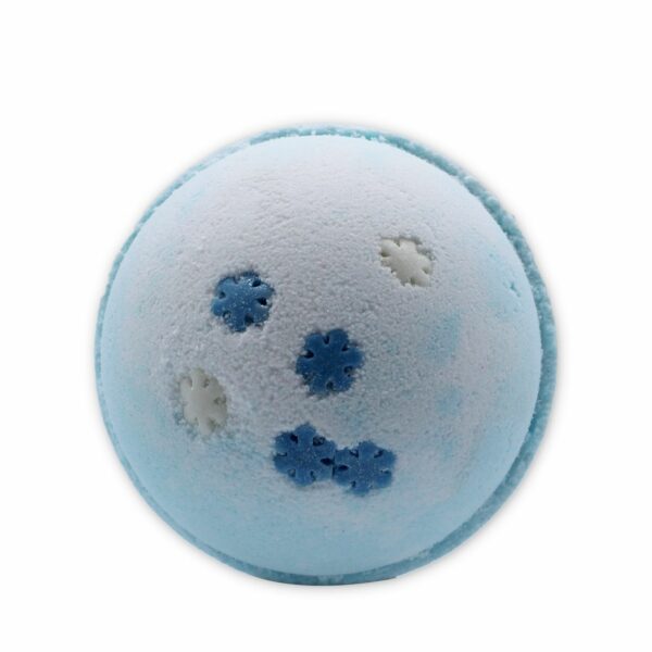 Snowflake Bath Bomb - Blueberries - Image 2