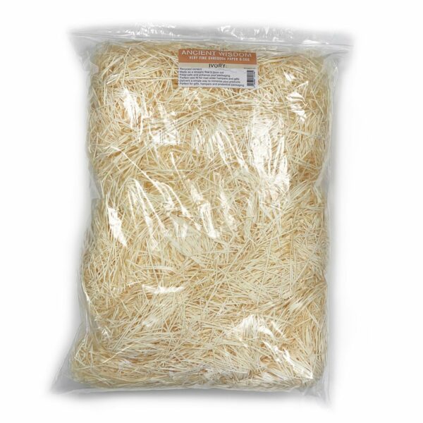 Very Fine Shredded paper - Ivory (0.5KG) - Image 2
