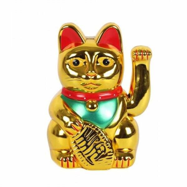 Very Gold Money Cat - 15cm - Image 2