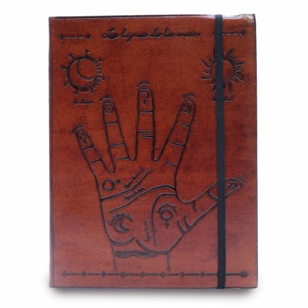 Medium Notebook with strap - Palmistry - Image 4