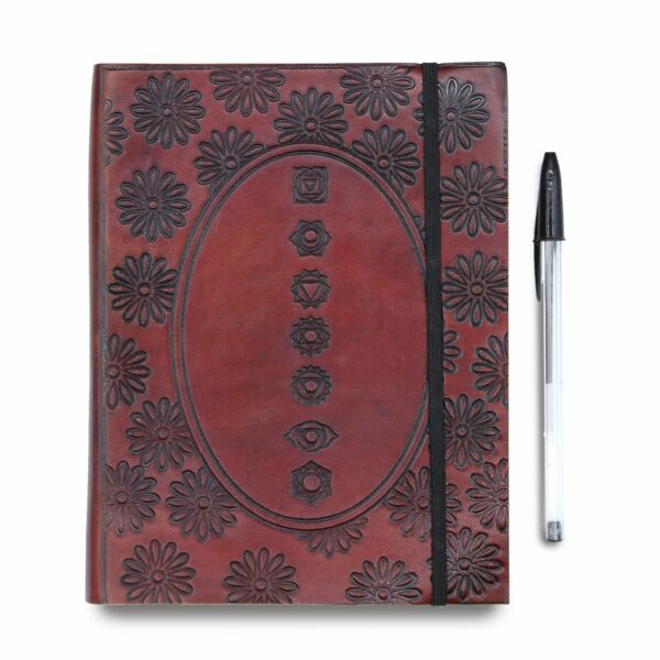 Medium Notebook with strap - Cosmic Goddess - Image 7