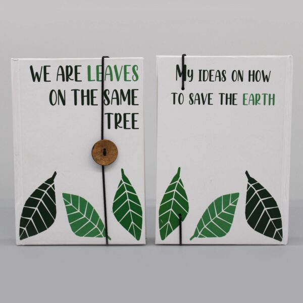 Notebook with strap - Leaves on the same tree - Image 4