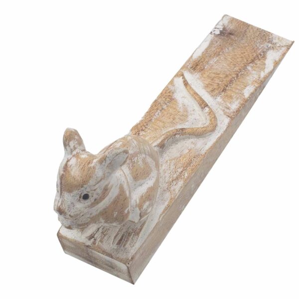 Hand carved Doorstop - Dormouse - Image 3