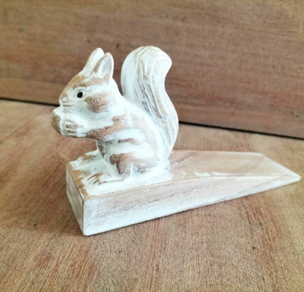 Hand carved Doorstop - Squirrel - Image 2