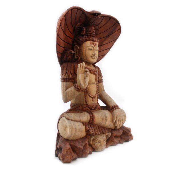 Shiva with Cobra - 50cm - Image 10