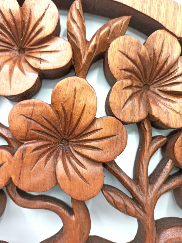 Tree of Life Frangipani Panel - 40cm - Image 2