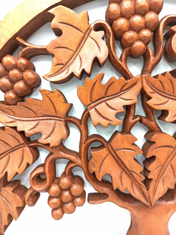 Tree of Life Grapes Panel - 40cm - Image 3