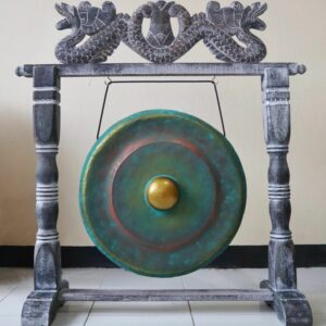 Medium Gong in Stand - 50cm - Greenwash