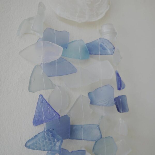 Copis & Glass Drop - Blue & White Glass - Image 2