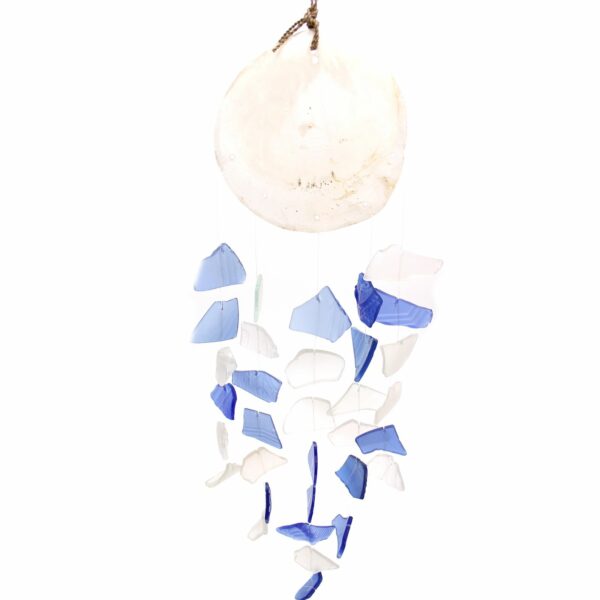 Copis & Glass Drop - Blue & White Glass - Image 3