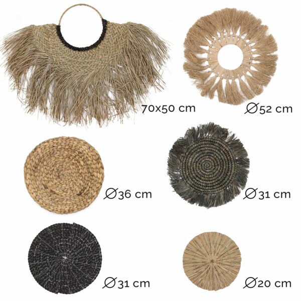 Set of Six Natural Wall Art - Bintang Collection - Image 8