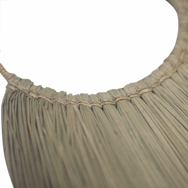 Large Seagrass Fan Wall Decor - Natural - Image 3