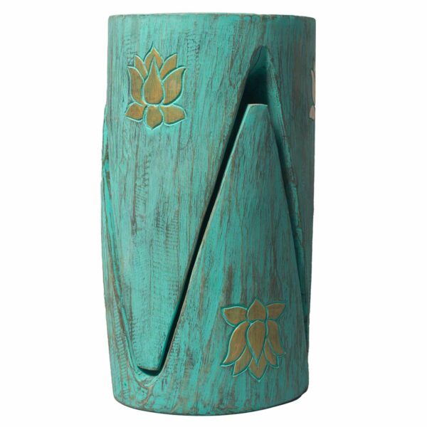 Interlocking Table/Stool set of 2 - Lrg Turquoise - Image 3