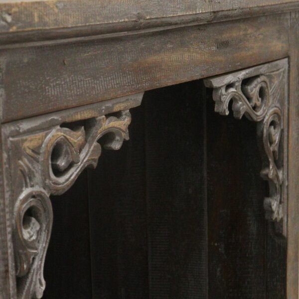 Albasia Bathroom Cabinet - Greywash - Image 2