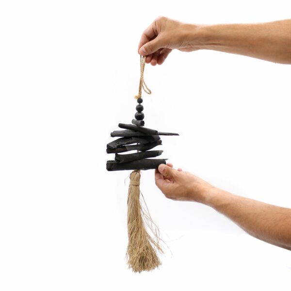 Hanging  Driftwood Tassel 42cm - Image 3