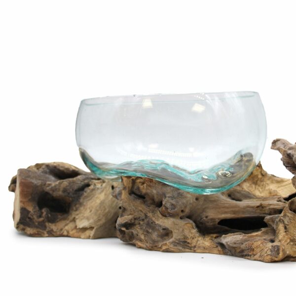 Molton Glass on XLarge Double Stand - 70cm - Image 3