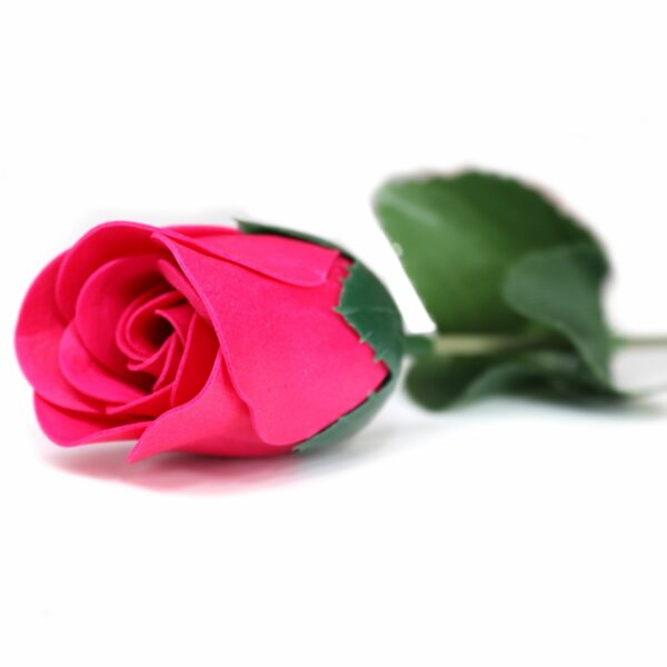 Soap Flower - Small Pink Rose - Image 2