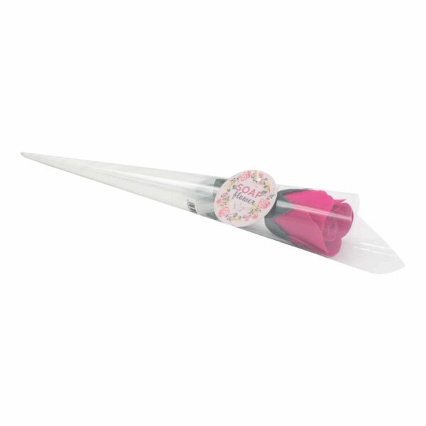 Soap Flower - Small Pink Rose - Image 3