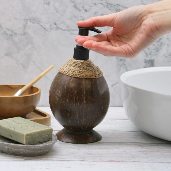 Natural Coconut Soap Dispenser - 300ml - Image 7