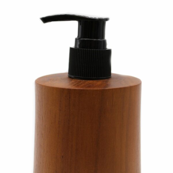 Natural Teakwood Soap Dispenser - Taper - Image 6