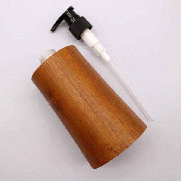 Natural Teakwood Soap Dispenser - Taper - Image 14