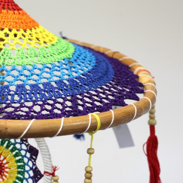 Extra Large Drama Dreancatcher - Vivid Rainbow - Image 2