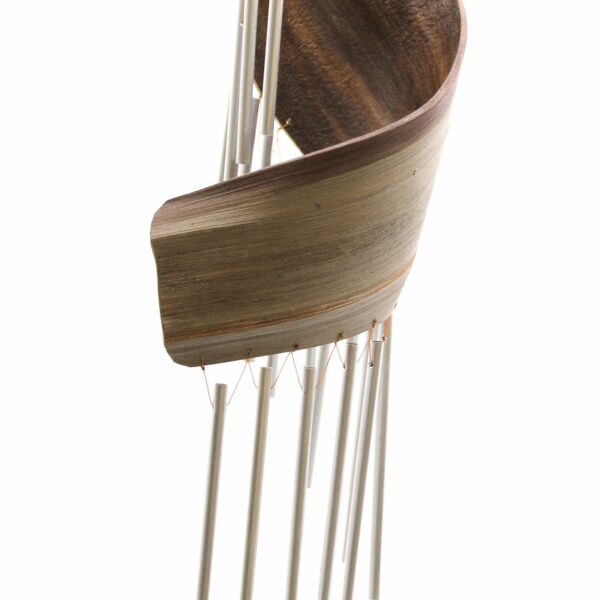 Coconut Leaf Wind Chimes - Natural - Image 4