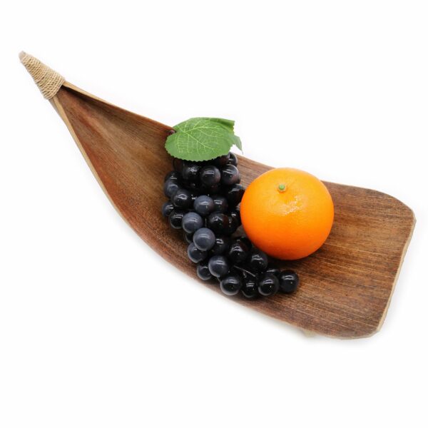 Coconut Leaf Fruit Bowl Set - Natural - Image 9