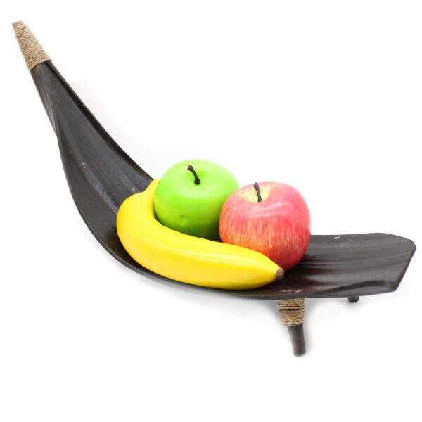 Coconut Leaf Fruit Bowl Set - Chocolate - Image 7