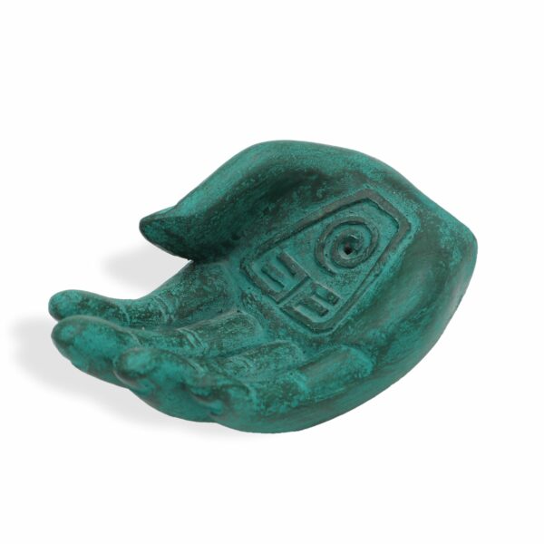 Hand Incense Burner - Earth Protect (green) - Image 2