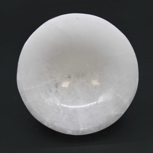 Selenite Round Bowl - 10cm - Image 2