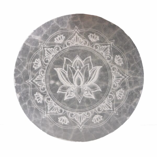 Medium Charging Plate 10cm -  Lotus Mandala - Image 2
