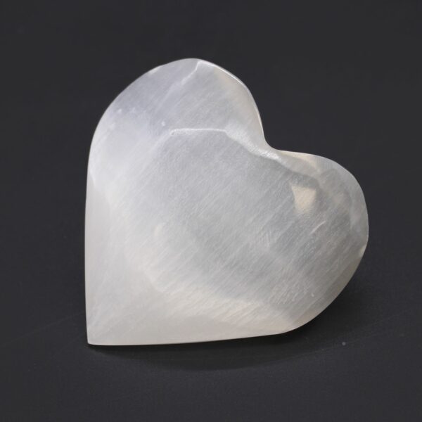 Selenite Heart - 7-8cm - Image 2