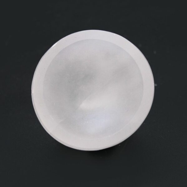 Selenite Round Bowl - 6cm - Image 2