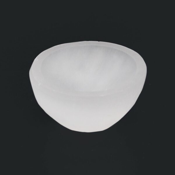 Selenite Round Bowl - 6cm - Image 3